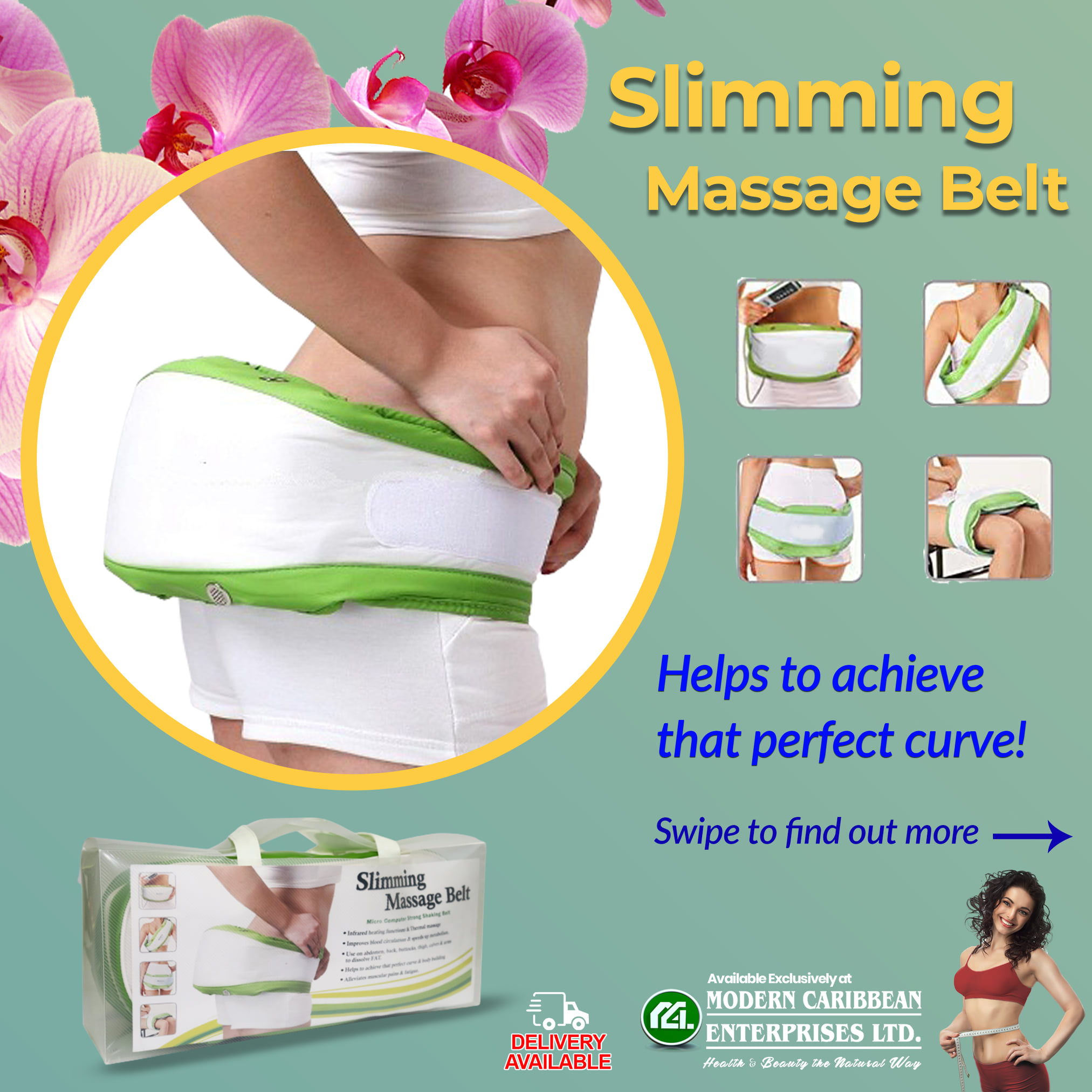 Biowave slimming belt LipoActif for woman